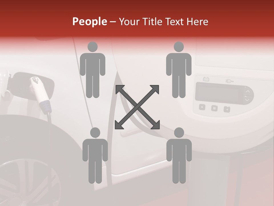 Cable Electric Connection PowerPoint Template