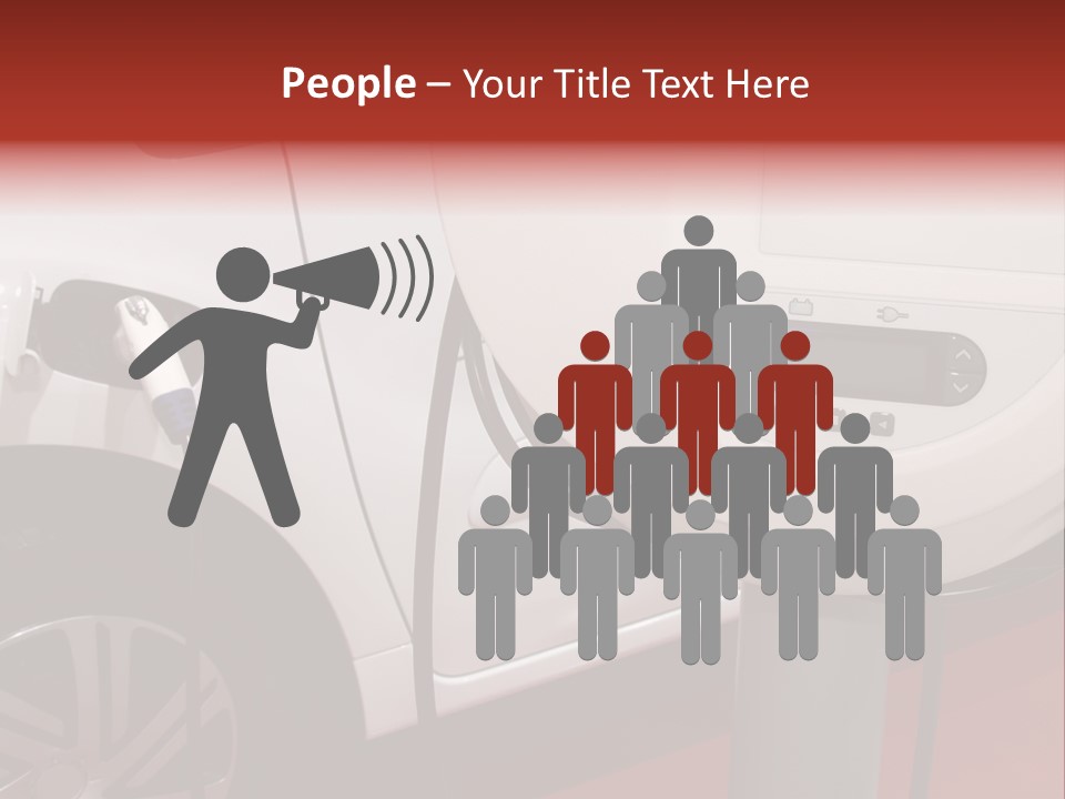 Cable Electric Connection PowerPoint Template