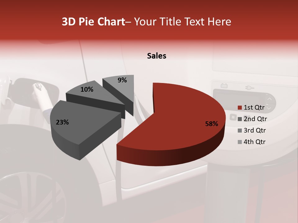 Cable Electric Connection PowerPoint Template