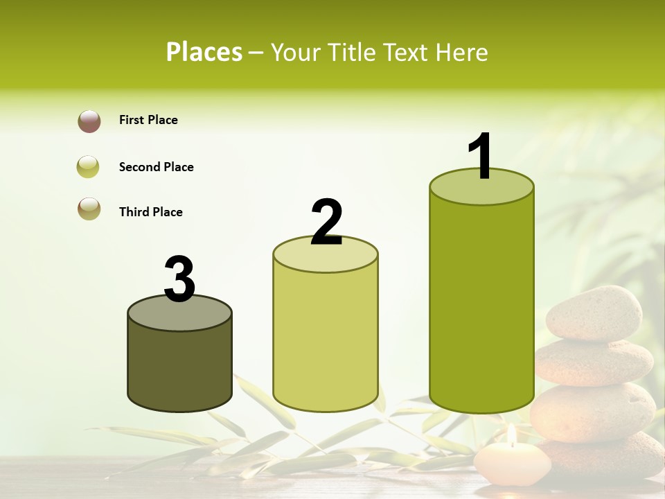 Candle Accessory Healthy PowerPoint Template
