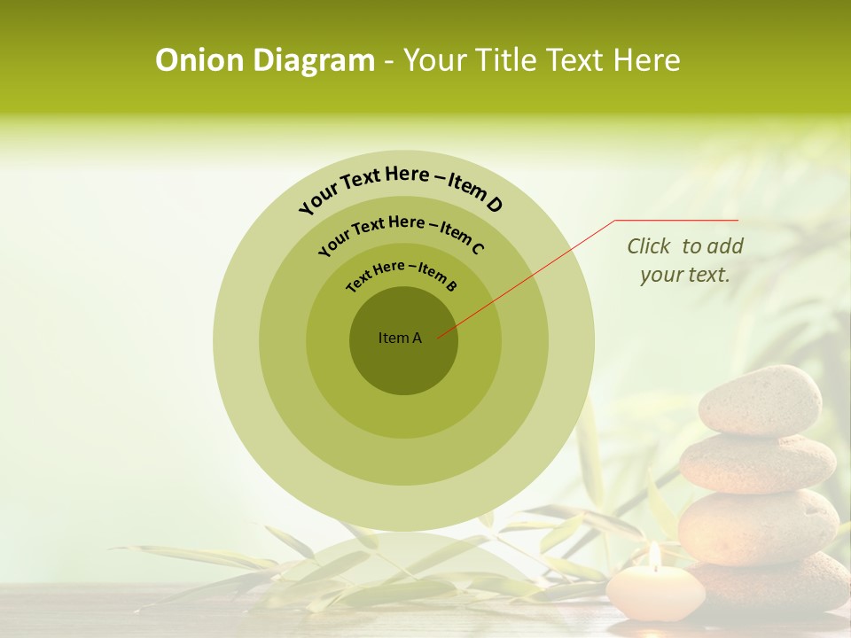 Candle Accessory Healthy PowerPoint Template