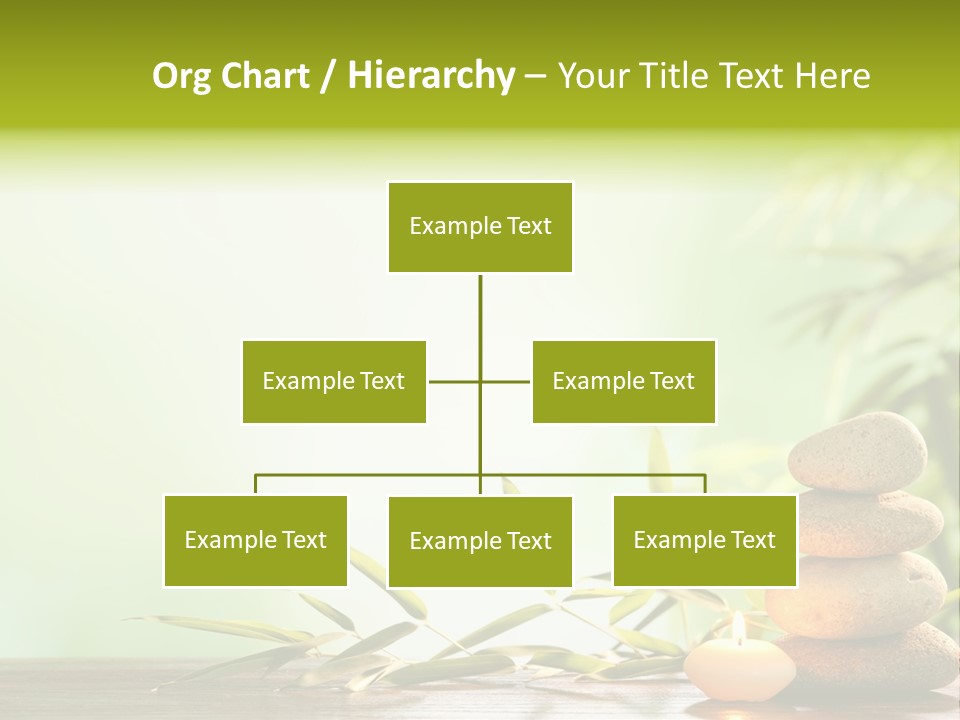 Candle Accessory Healthy PowerPoint Template