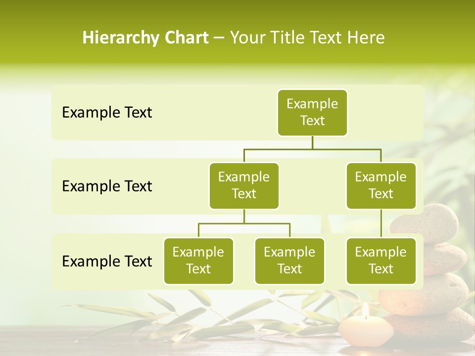 Candle Accessory Healthy PowerPoint Template