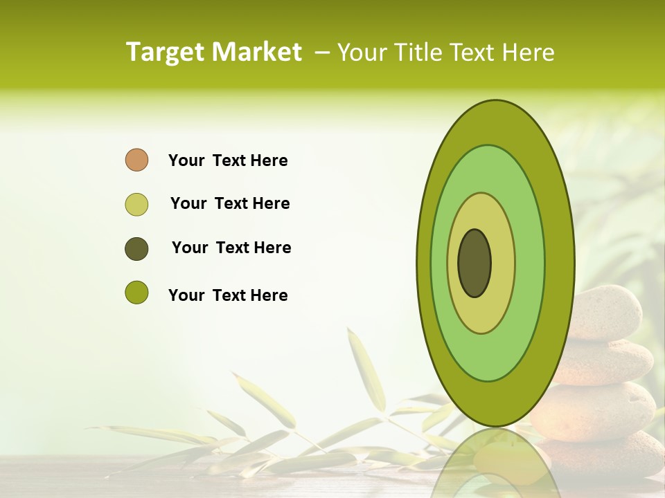 Candle Accessory Healthy PowerPoint Template