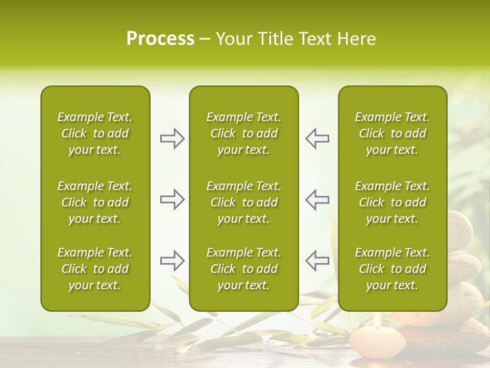 Candle Accessory Healthy PowerPoint Template