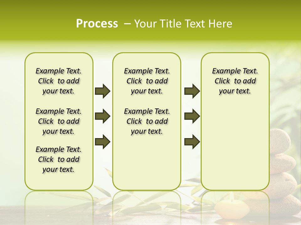 Candle Accessory Healthy PowerPoint Template