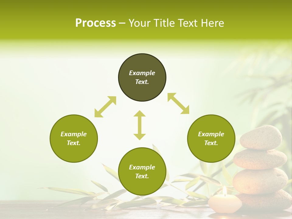 Candle Accessory Healthy PowerPoint Template