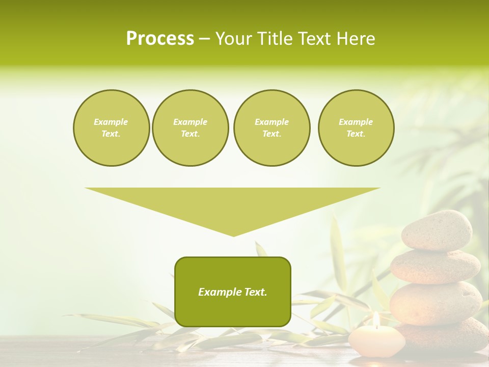 Candle Accessory Healthy PowerPoint Template