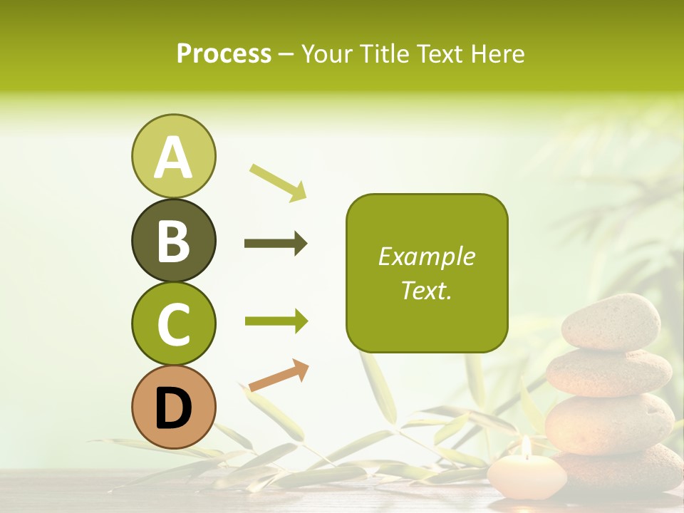 Candle Accessory Healthy PowerPoint Template