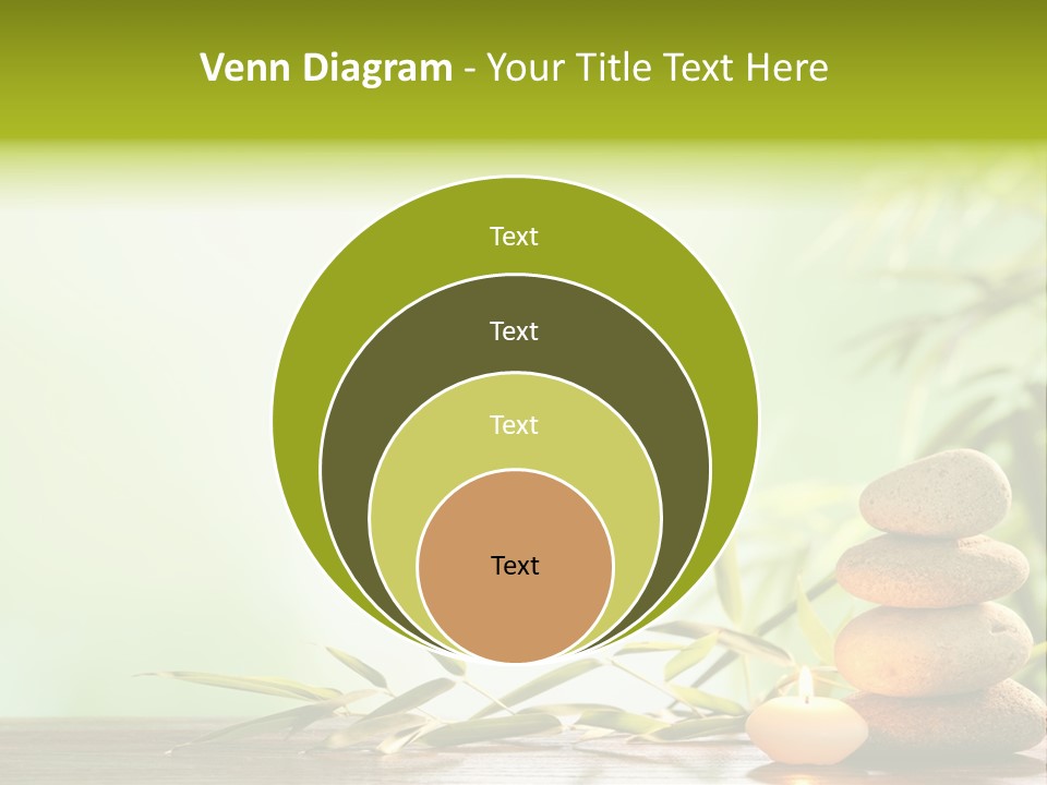Candle Accessory Healthy PowerPoint Template