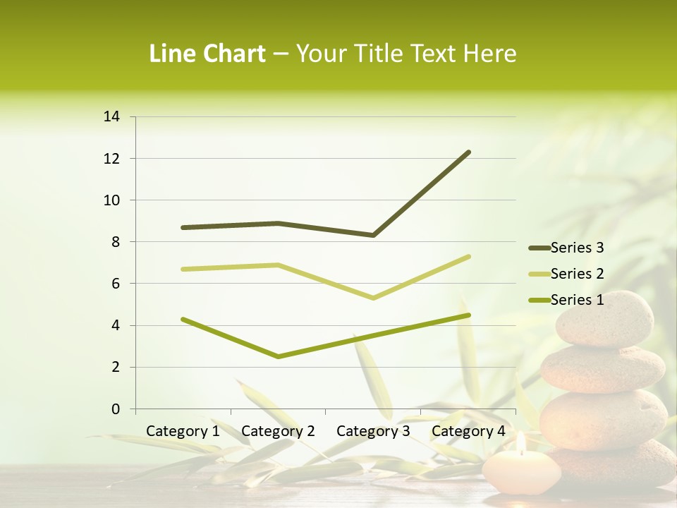 Candle Accessory Healthy PowerPoint Template