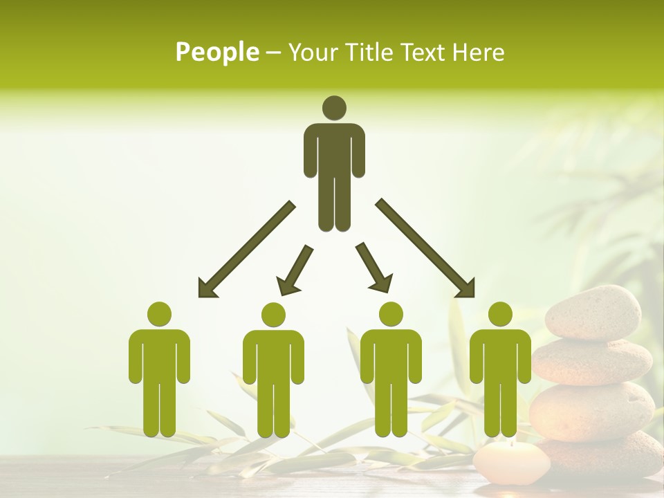 Candle Accessory Healthy PowerPoint Template