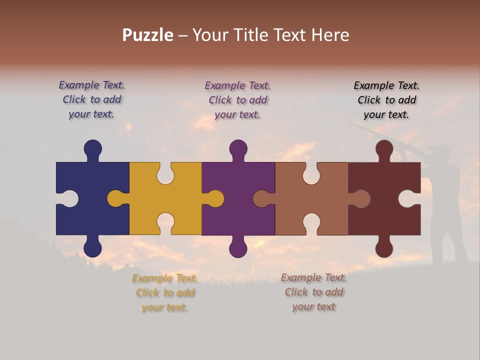 Sunset Wing Beak PowerPoint Template