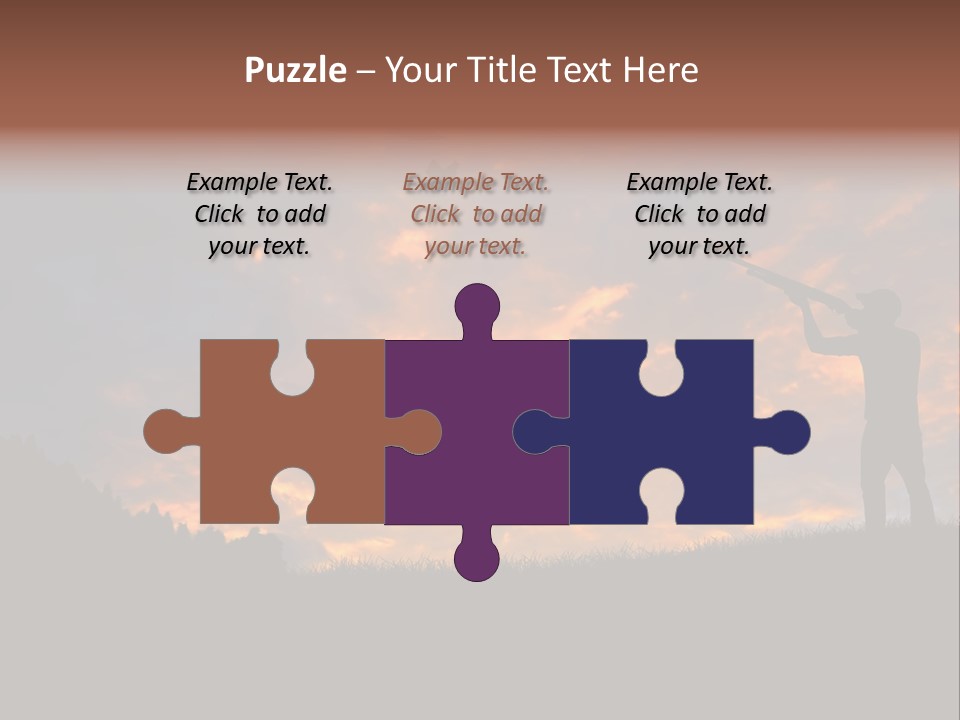 Sunset Wing Beak PowerPoint Template