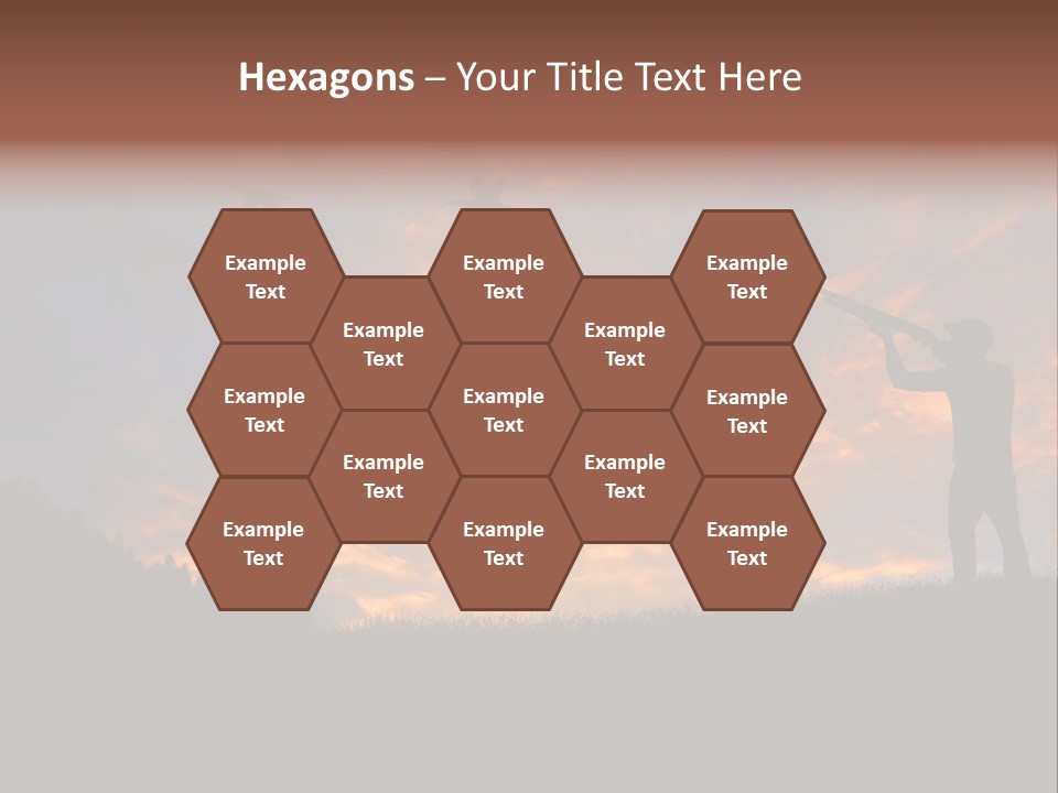 Sunset Wing Beak PowerPoint Template