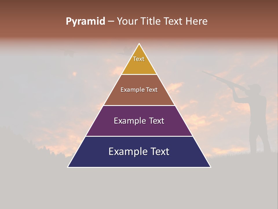 Sunset Wing Beak PowerPoint Template