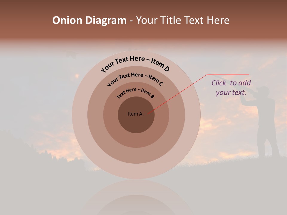Sunset Wing Beak PowerPoint Template