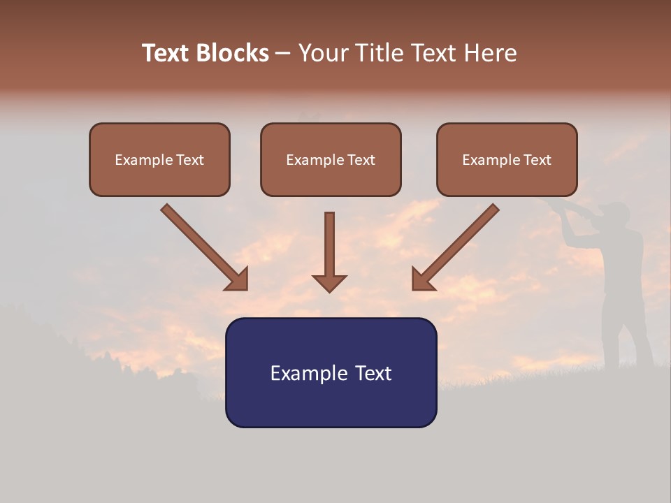 Sunset Wing Beak PowerPoint Template