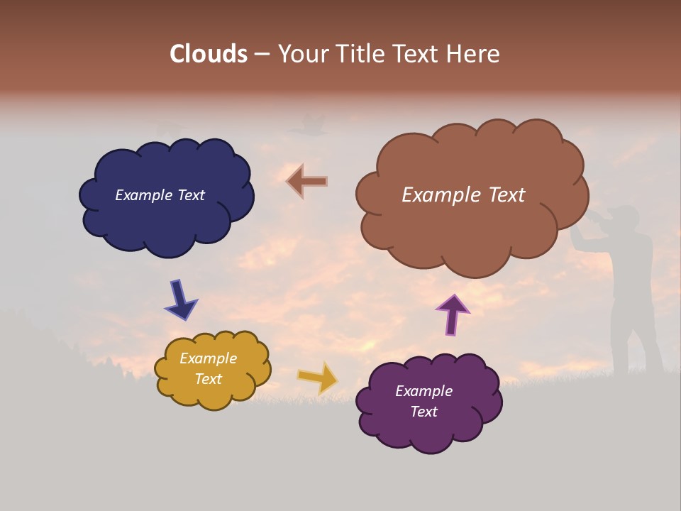 Sunset Wing Beak PowerPoint Template