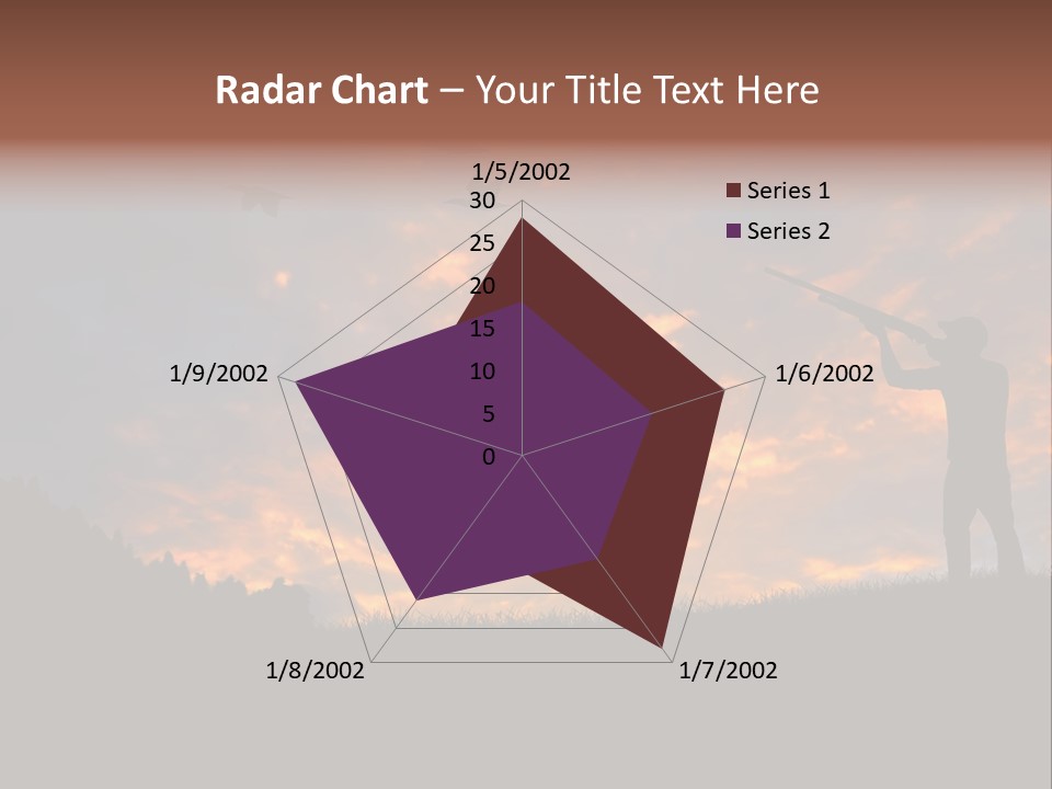 Sunset Wing Beak PowerPoint Template