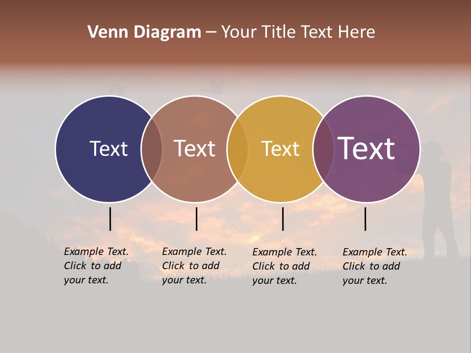 Sunset Wing Beak PowerPoint Template