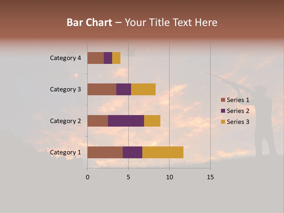 Sunset Wing Beak PowerPoint Template