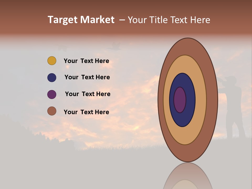 Sunset Wing Beak PowerPoint Template