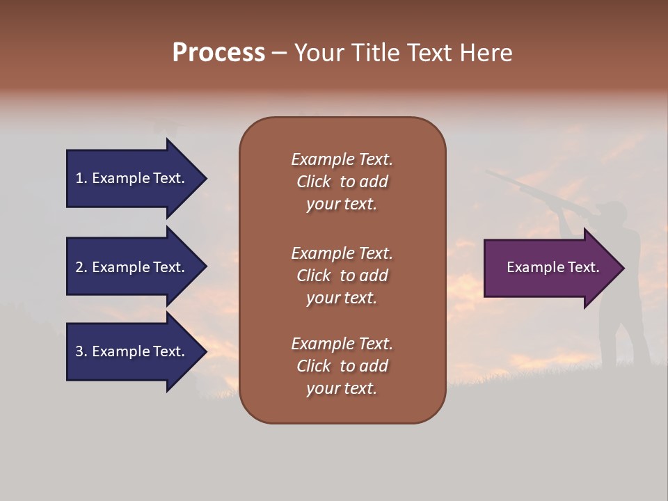 Sunset Wing Beak PowerPoint Template