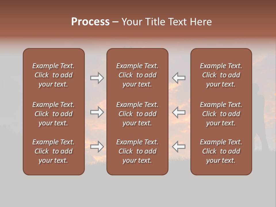 Sunset Wing Beak PowerPoint Template