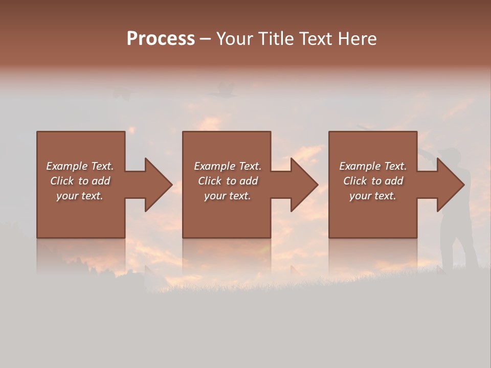 Sunset Wing Beak PowerPoint Template