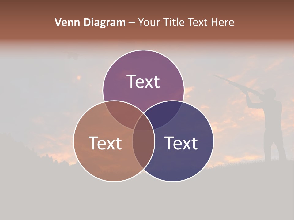 Sunset Wing Beak PowerPoint Template