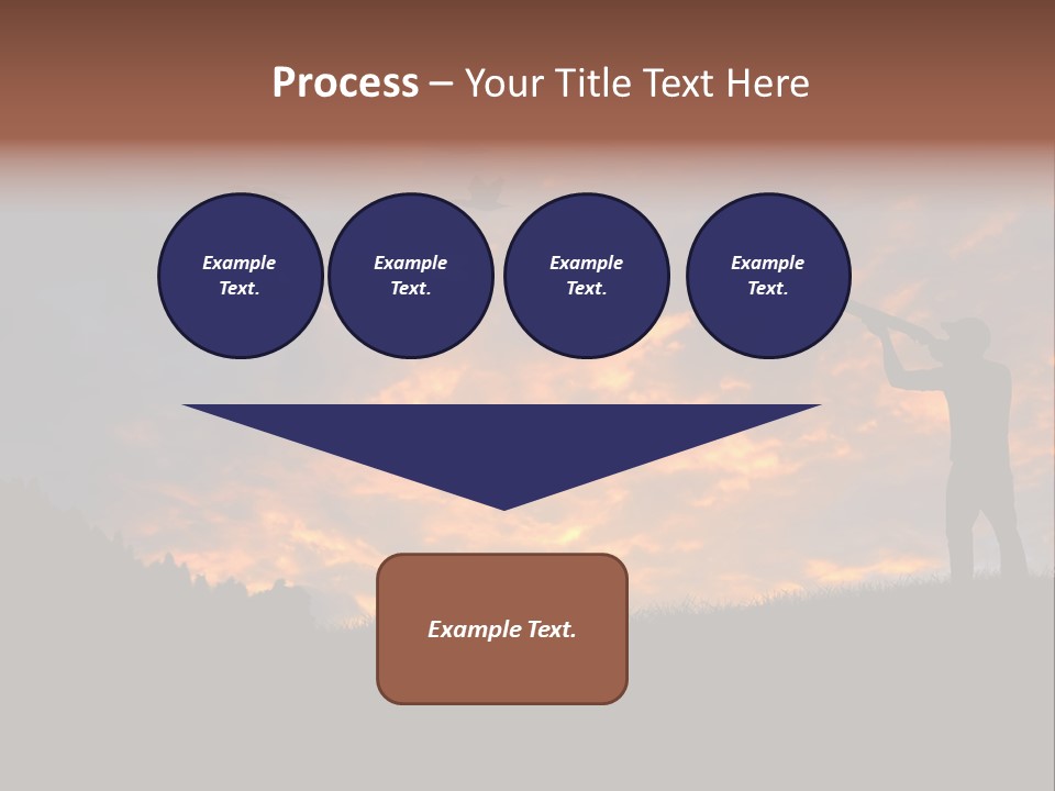Sunset Wing Beak PowerPoint Template