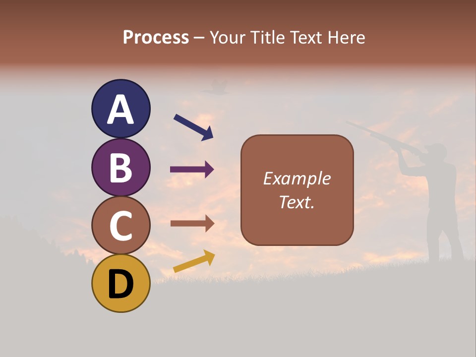 Sunset Wing Beak PowerPoint Template