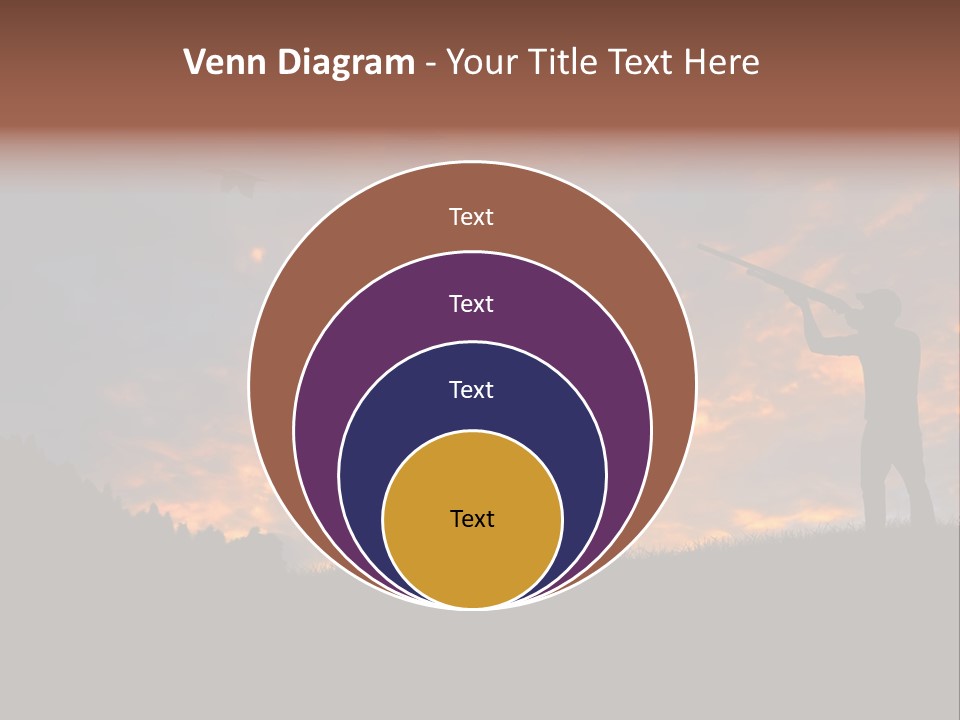 Sunset Wing Beak PowerPoint Template