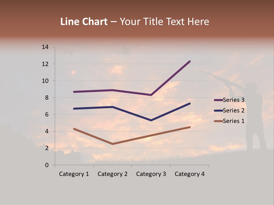 Sunset Wing Beak PowerPoint Template