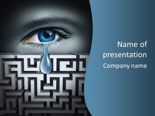 Path Pain Thinking PowerPoint Template