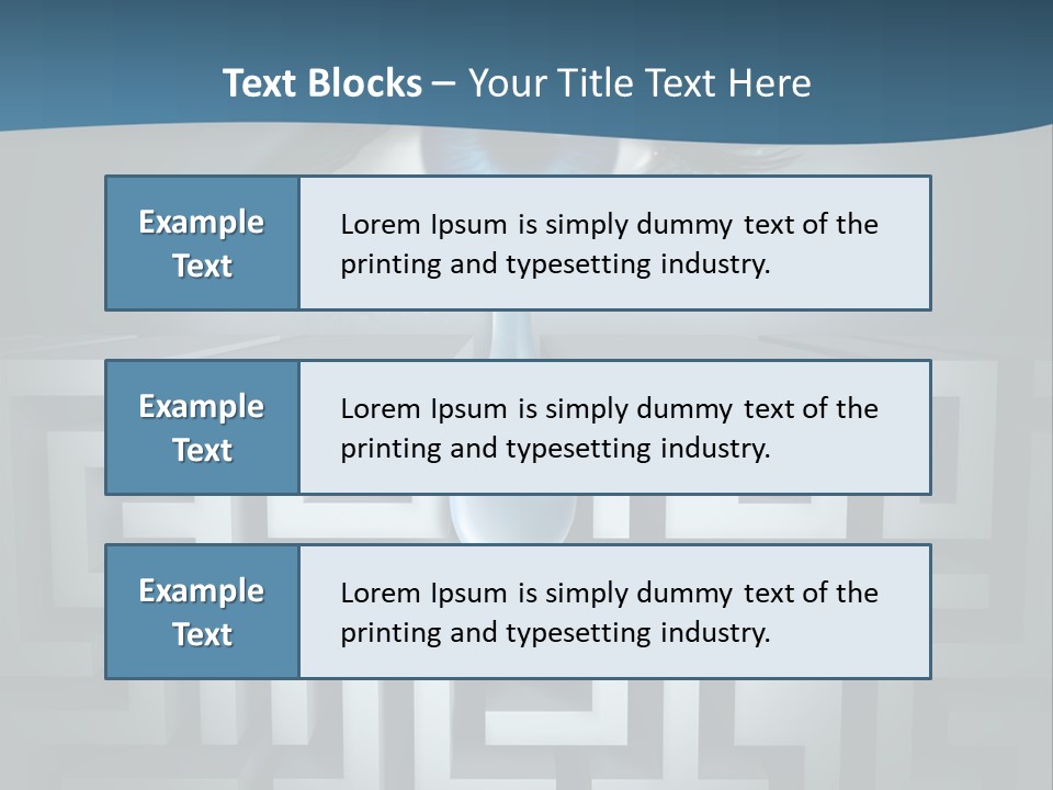 Path Pain Thinking PowerPoint Template
