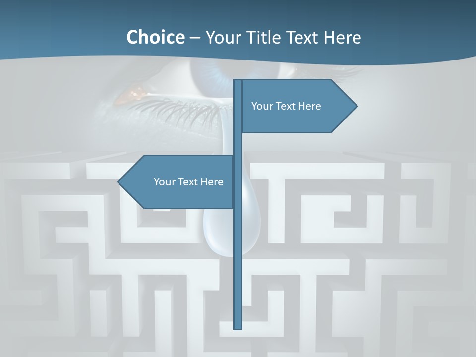Path Pain Thinking PowerPoint Template