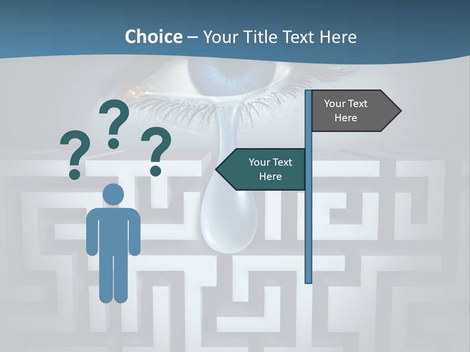 Path Pain Thinking PowerPoint Template