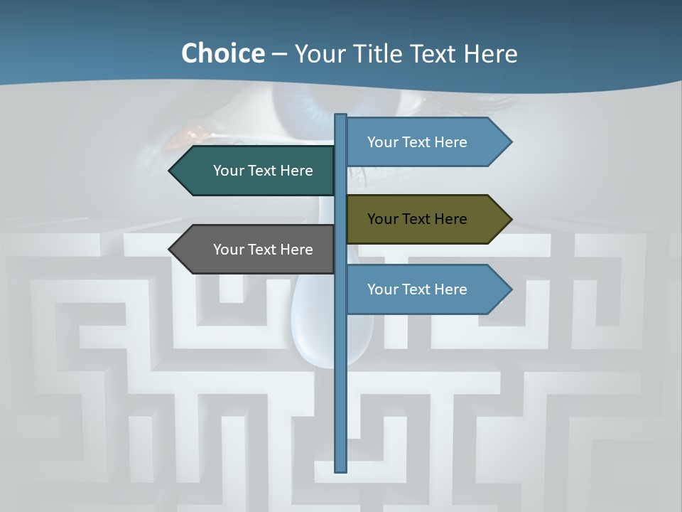 Path Pain Thinking PowerPoint Template
