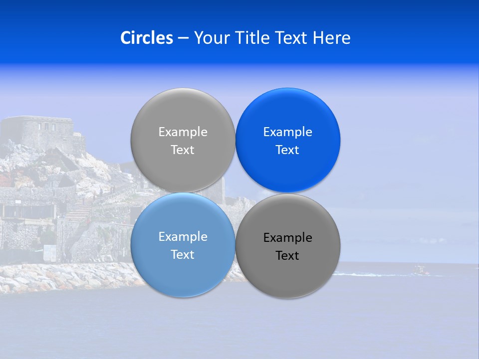 Travel Harbour Formation PowerPoint Template