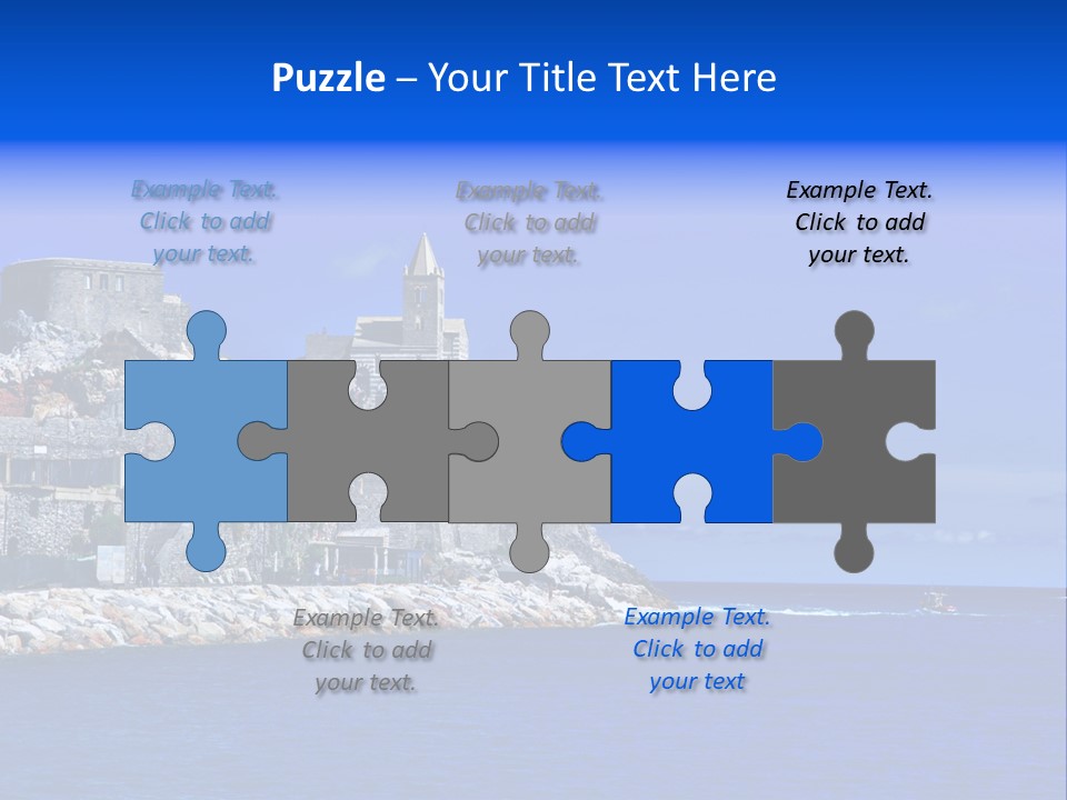 Travel Harbour Formation PowerPoint Template