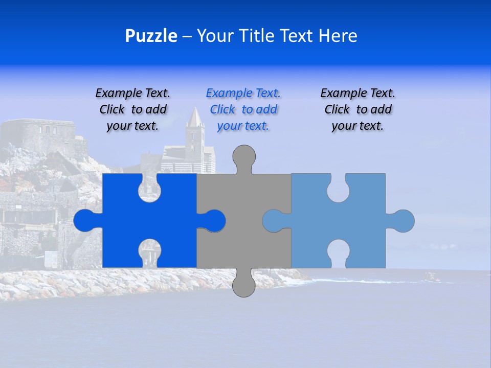 Travel Harbour Formation PowerPoint Template