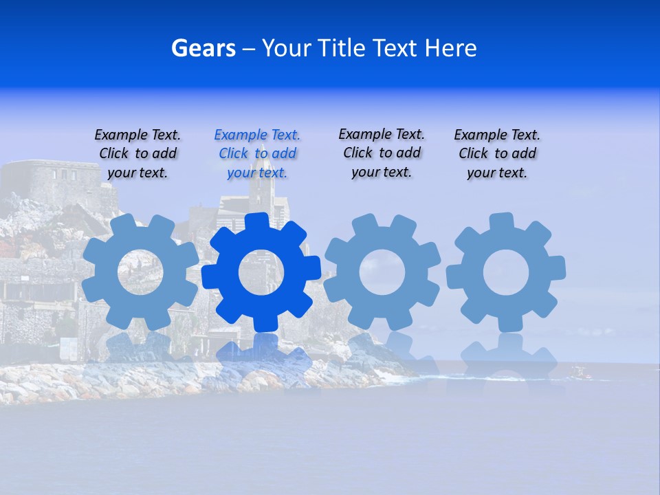 Travel Harbour Formation PowerPoint Template