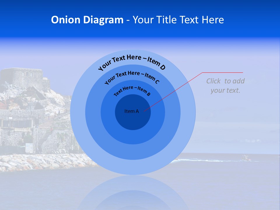 Travel Harbour Formation PowerPoint Template