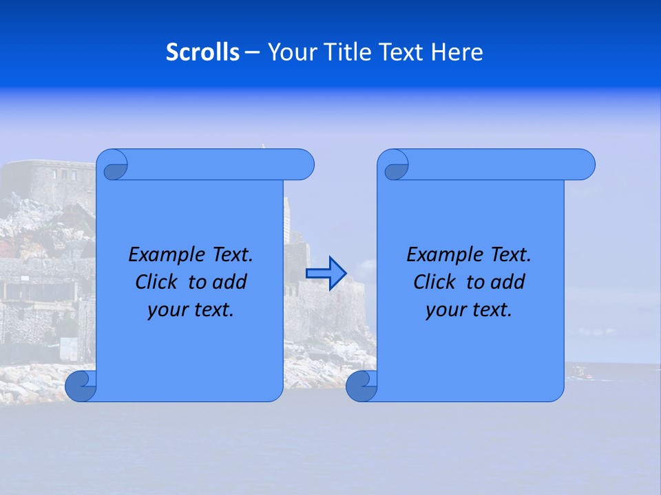 Travel Harbour Formation PowerPoint Template