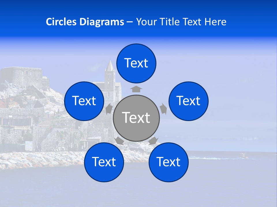 Travel Harbour Formation PowerPoint Template
