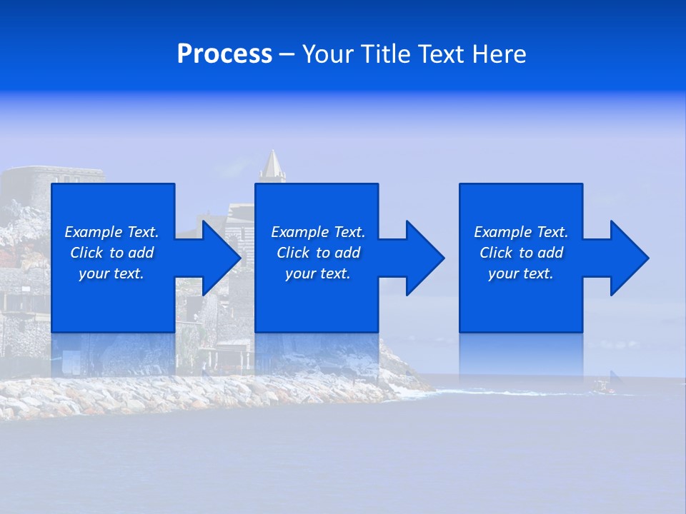 Travel Harbour Formation PowerPoint Template