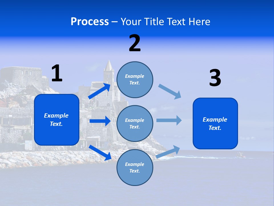 Travel Harbour Formation PowerPoint Template