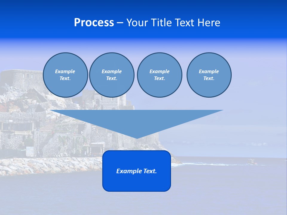 Travel Harbour Formation PowerPoint Template